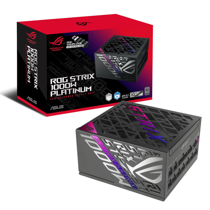 Fuente Alimentaci&oacute;n Modular ASUS STRIX 1000W 80+ Platinum (ROG Equalizer) image number 14