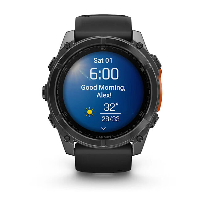 Smartwatch Garmin Fenix 8 AMOLED 51mm Cinzento image number 1