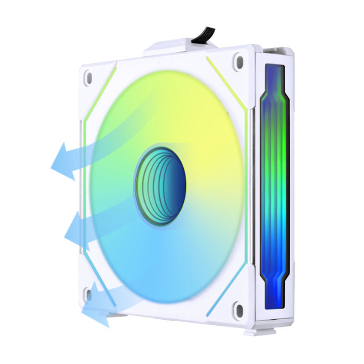 Ventilador Lian Li UNI SL-INF 120 ARGB Reverse Blade PWM Blanco 120mm image number 4