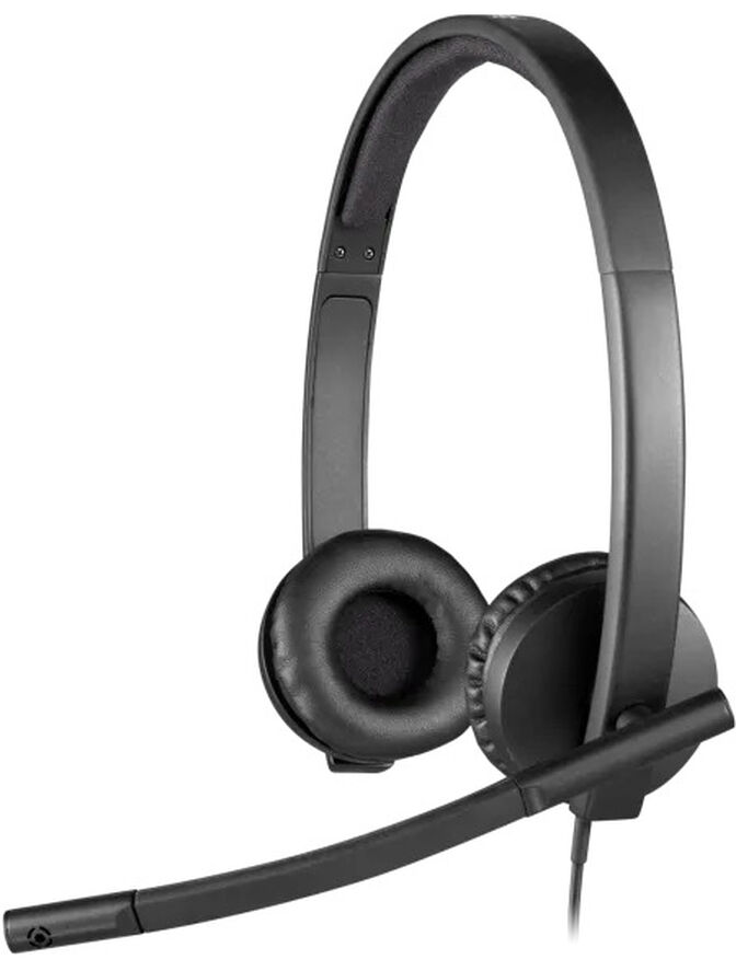 Auriculares Logitech H570e Stereo USB Negro image number 2