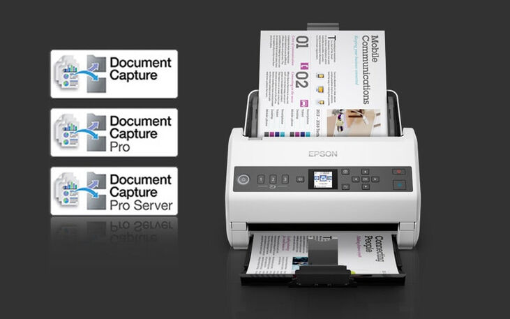 Escáner de Documentos Epson WorkForce DS-730N image number 5