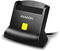 Lector de tarjetas cidadão/Smart CardSD/microSD/SIM AXAGON CRE-SM2 - USB 2.0