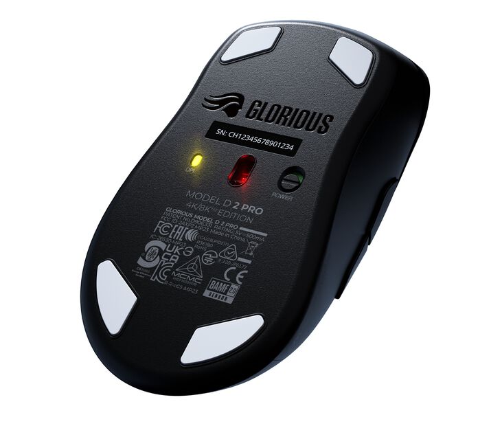 Ratón Gaming Glorious Model D 2 PRO Wireless 4K/8K Polling Negro image number 4