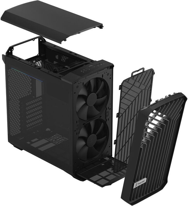 Torre E-ATX Fractal Design Torrent Compact Negro Templado Dark Tint image number 7