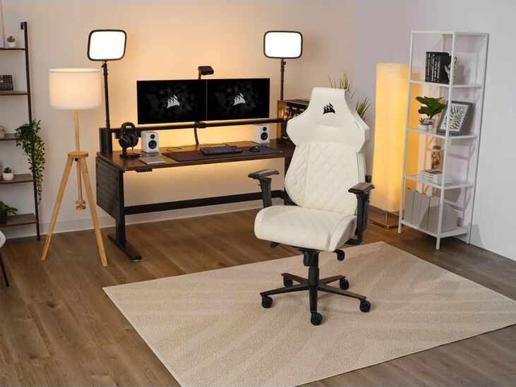 Silla Gaming Corsair TC500 LUXE - Frost image number 6