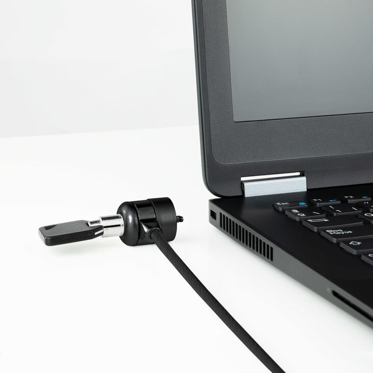 Cable de Seguridad para Portátil con Llave 1,5 M Gris Oscuro image number 3