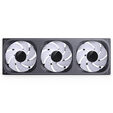 Ventilador Jonsbo ZB-360 RGB de Marco &Uacute;nico de Flujo Invertido Negros &ndash; Triple Ventilador 120mm (360mm) image number null