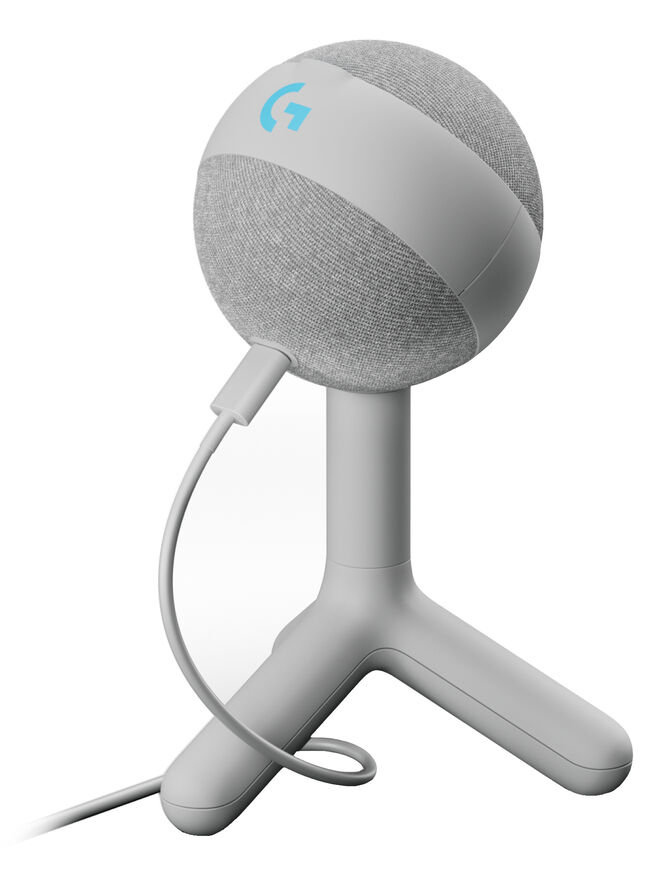 Micr&oacute;fono Logitech G Yeti Orb RGB USB Blanco image number 8