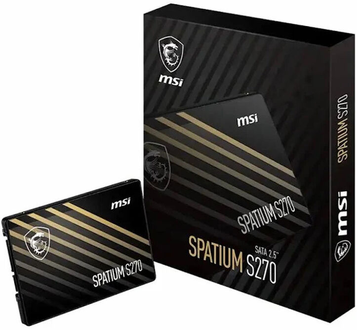 SSD MSI SPATIUM S270 240GB SATA III (500/400MB/s) image number 0