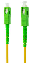 Cable de Fibra &Oacute;ptica NanoCable SC/APC-SC/APC Monomodo Simplex LSZH 15 M Amarillo image number null