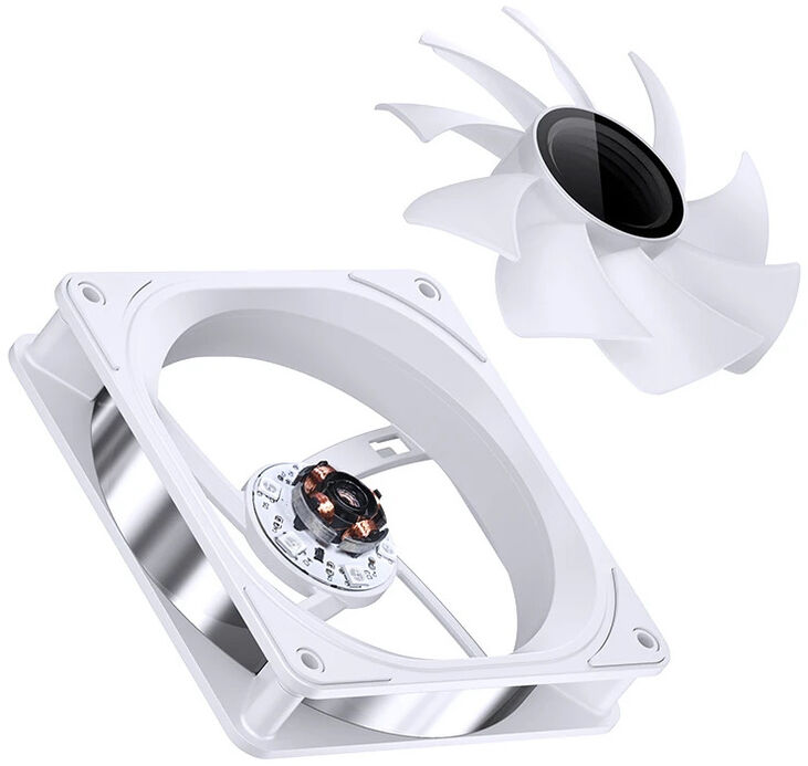 Ventilador Jonsbo FR-606 RGB PWM Blanco - 120mm image number 4