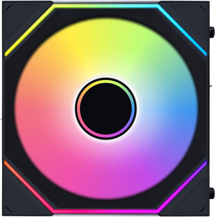 Ventilador Lian Li UNI FAN SL120 Infinity Wireless RGB PWM Negro 120mm (Pack 3) image number 2