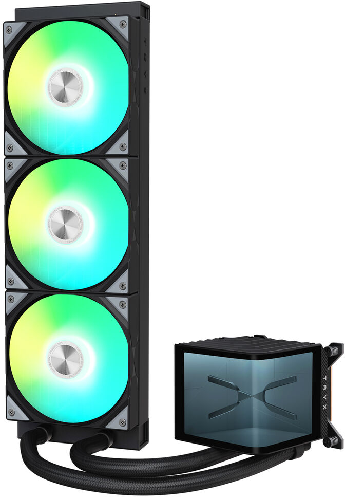 Water Cooler CPU TRYX Panorama Upgraded 360 ARGB Negro image number 0