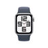 Smartwatch Apple Watch SE GPS 40mm Silver Aluminium Case con Storm Blue Sport Band  (S/M) image number null