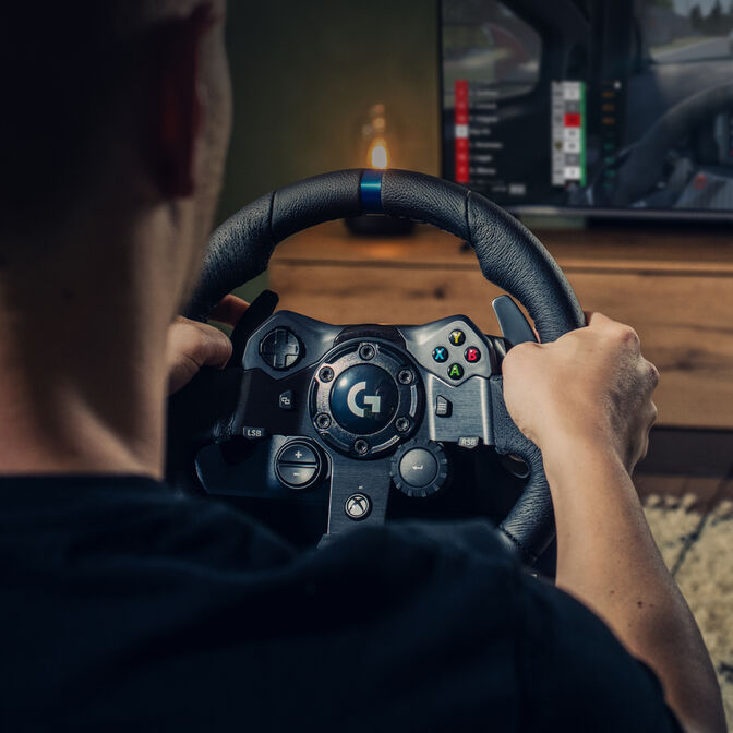 Volante Logitech G923 TrueForce Racing Wheel Xbox One/PC image number 3