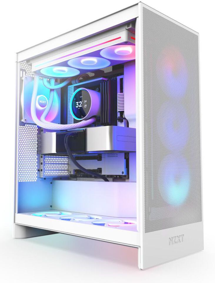 Kit de Refrigeración Líquida CPU NZXT Kraken Elite 360 (2025) RGB Blanco image number 5