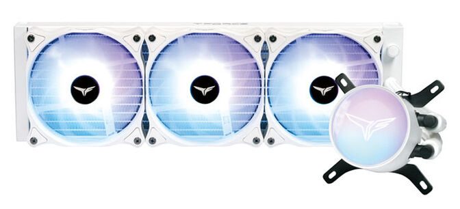 Refrigeraci&oacute;n L&iacute;quida Team Group T-Force Siren GD360E ARGB Blanco image number 0