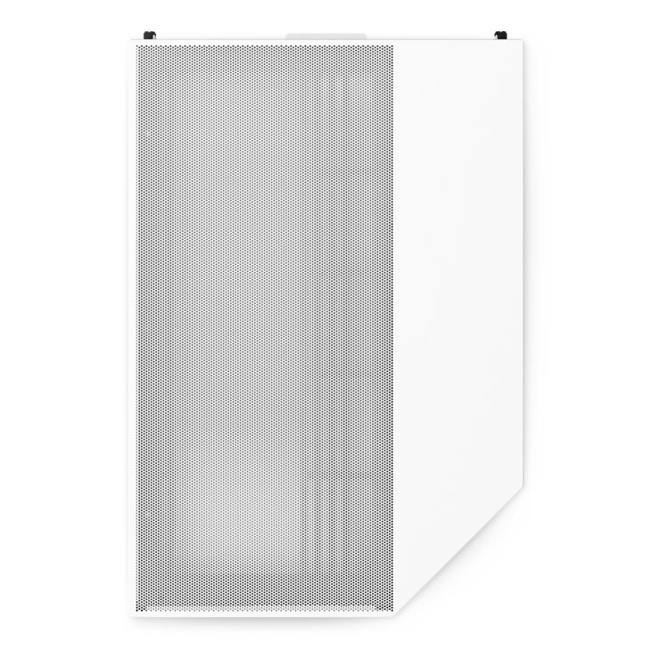 Torre ATX NZXT H6 Flow RGB Blanca Cristal Templado image number 9