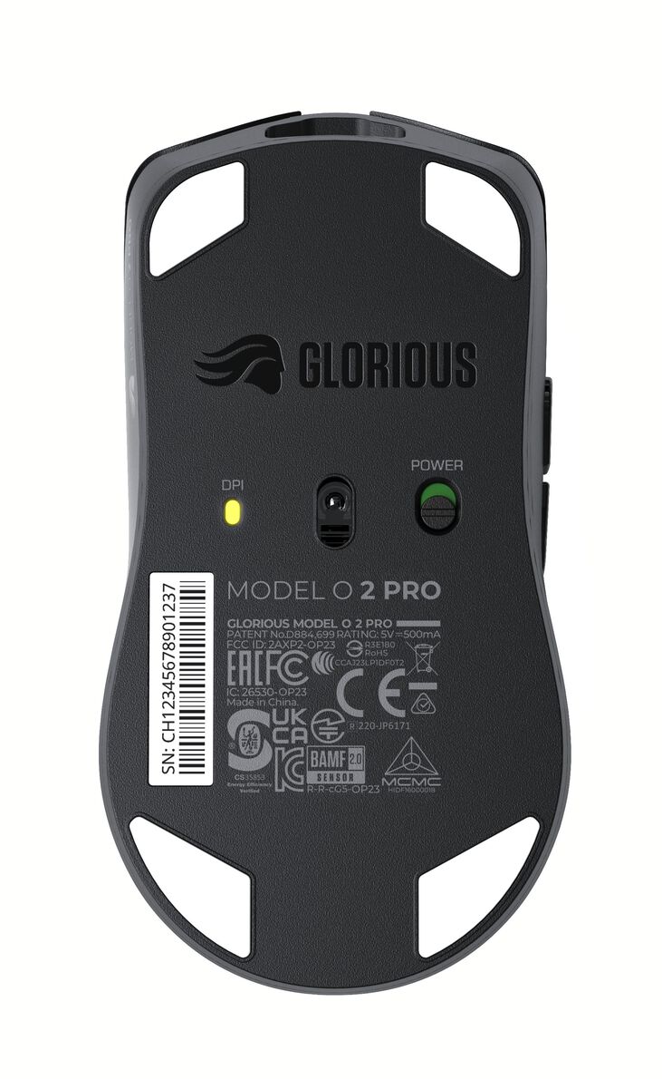 Ratón Gaming Glorious Model O 2 PRO Wireless 1K Polling Negro image number 4