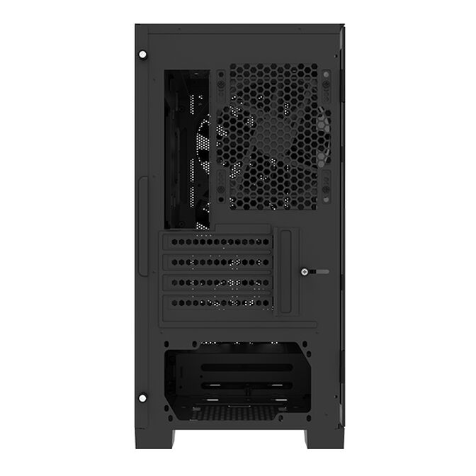 Caja Micro-ATX Montech AIR 100 ARGB Vidrio Templado Negro image number 4