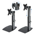 Soporte de Mesa Tabletop Tooq Tilt e Altura Ajustable 17" a 32" Max. 7kg Negro image number null