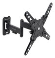 Soporte de Pared Tooq Tilt e Girat&oacute;nrio 13" a 43" 66-274 mm Max. 20kg Negro image number null