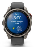 Smartwatch Garmin Fenix 8 Pro AMOLED 47mm Cinzento image number null
