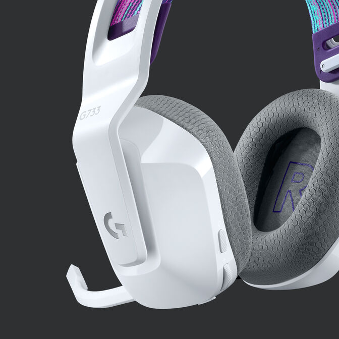 Auriculares Logitech G733 RGB Lightspeed Wireless Blanco image number 28