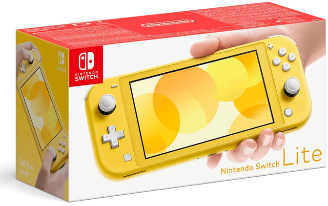 Consola Port&aacute;til Nintendo Switch Lite Amarilla image number 2
