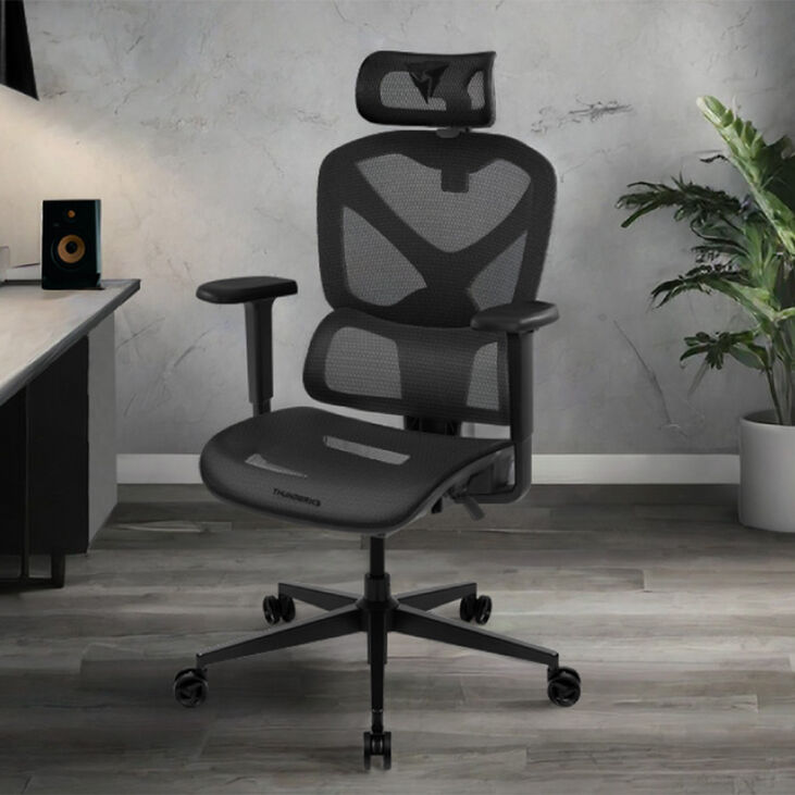 Silla Gaming Ergonomica ThunderX3 YTC - Mesh Black image number 9