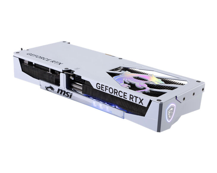 Tarjeta Gráfica MSI GeForce® RTX 5080 GAMING TRIO OC White 16GB GDDR7 DLSS4 image number 2