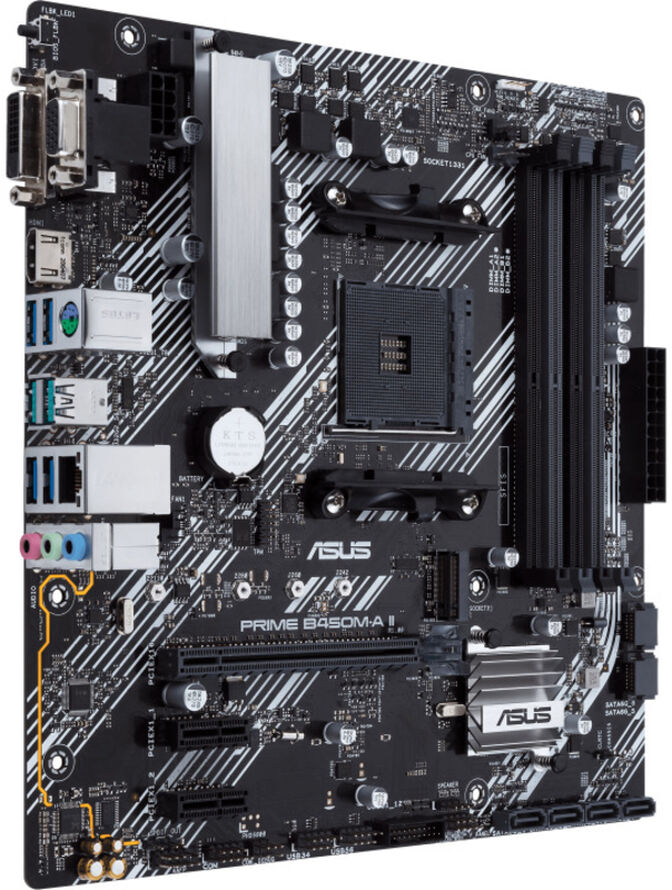 Placa Base Asus PRIME B450M-A II image number 2
