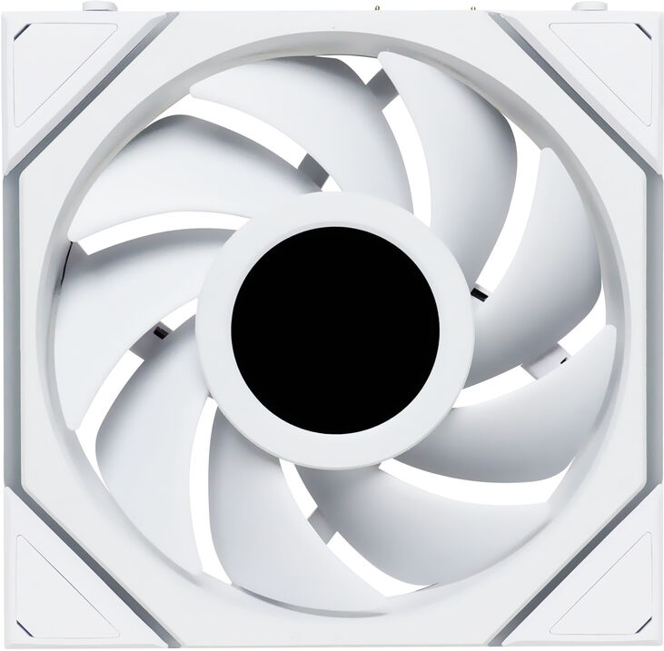Ventilador Lian Li UNI FAN TL120 LCD Wireless RGB PWM Blanco 120mm image number 1