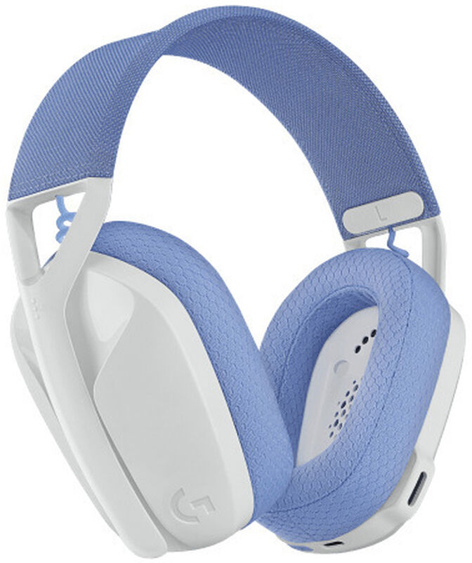 Auriculares Logitech G Series G435 Lightspeed Wireless Blanco/Azul image number 3