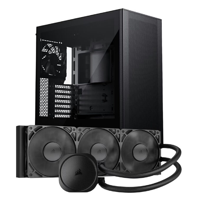 Bundle Caja ATX Phanteks XT Pro Negra + AIO Corsair NAUTILUS 360mm image number 0