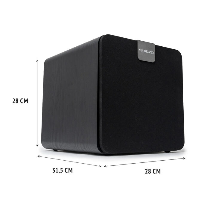 Subwoofer Vulkkano SUB 8 80W Negro image number 8