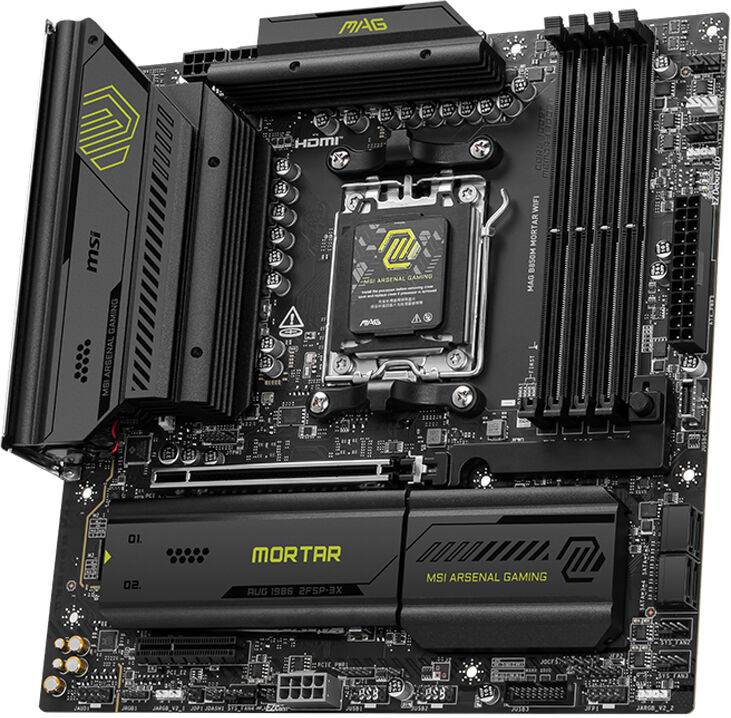 Placa Base MSI B850M GAMING PLUS WIFI image number 2