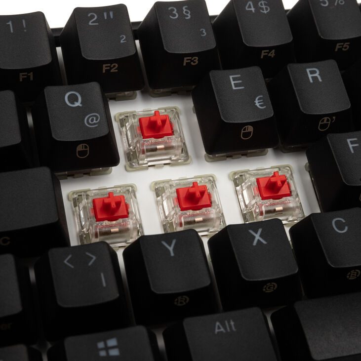 Teclado Mecânico Ducky Mecha Pro SF RGB Black MX Red (ES) image number 2