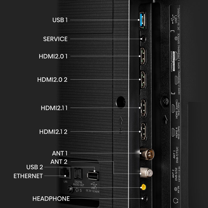 Televisor Hisense 65UXKQ 65" QD Mini LED UltraHD 4K VIDAA image number 3