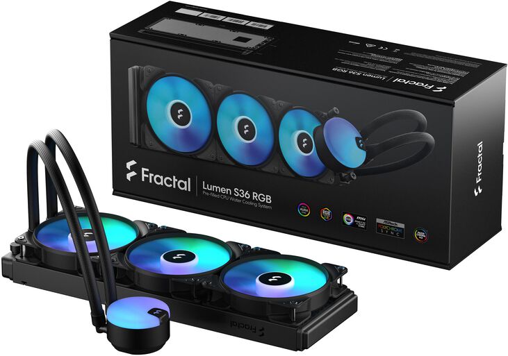 Refrigeración Liquida CPU Fractal Design Lumen S36 v2 RGB image number 6
