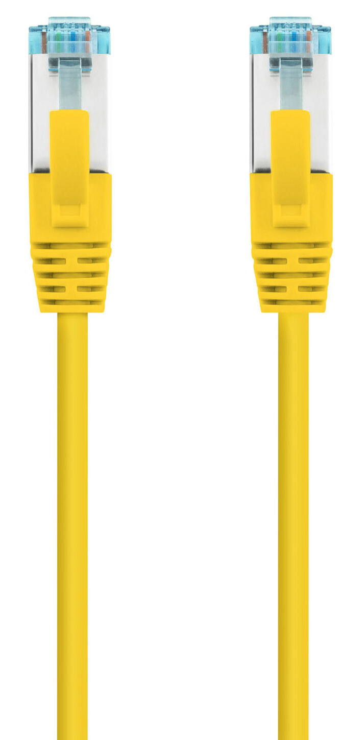 Cable de Red NanoCable RJ45 LSZH CAT.7 600MHZ SFTP AWG26 1 M Amarillo image number 1