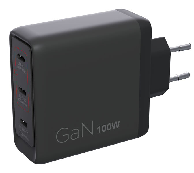 Caregador Lenovo de Parede Multi Portas USB-C 100W Dual GaN + Cabo USB-C 1.8m image number 5