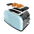 Tostadora Cecotec Toastin Time 850 Blue image number null