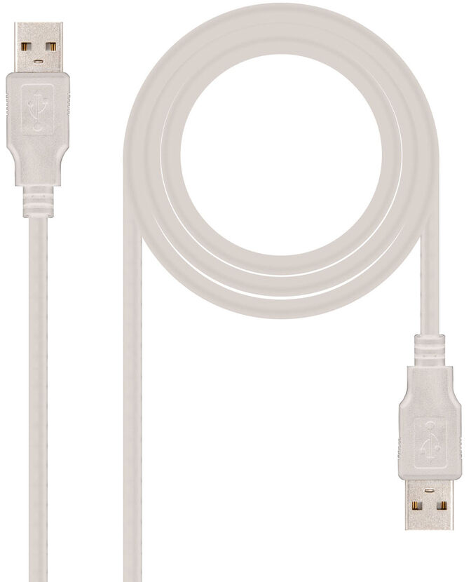 Cable USB 2.0 Nanocable USB-A M/M 2 M image number 0