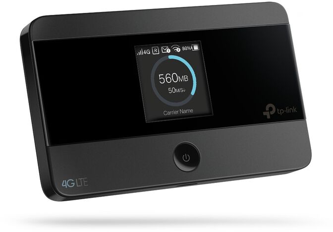 Hotspot TP-Link M7350 150Mbps 4G LTE Mobile Wi-Fi c/ Display + Micro SD Card slot image number 1