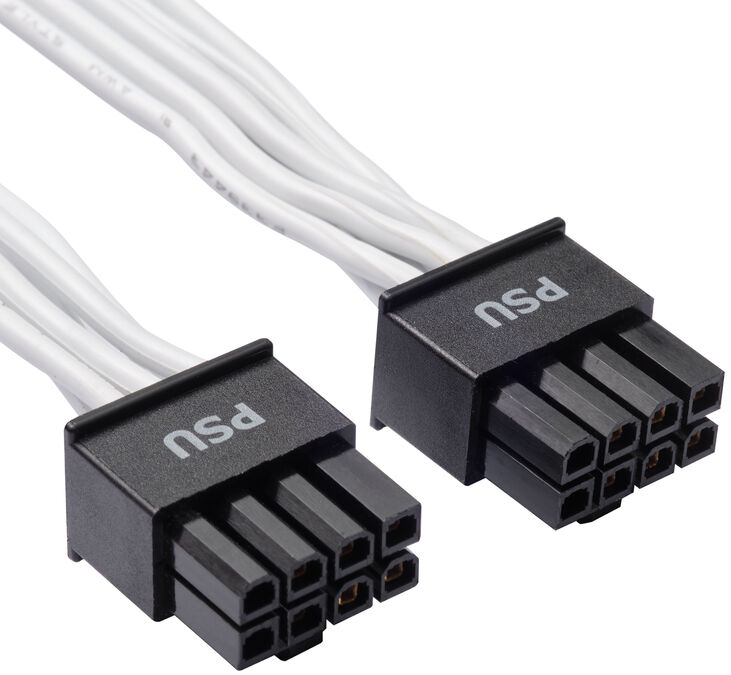 Adaptador Phanteks 2x 8-Pines PCIe para 12VHPWR PCIe 5.0 Blanco image number 2