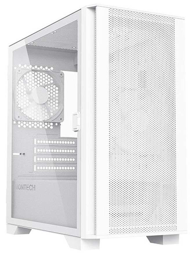Caja Micro-ATX Montech AIR 100 Lite Vidrio Templado Blanco image number 0