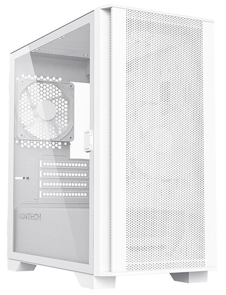 Caja Micro-ATX Montech AIR 100 Lite Vidrio Templado Blanco image number 0