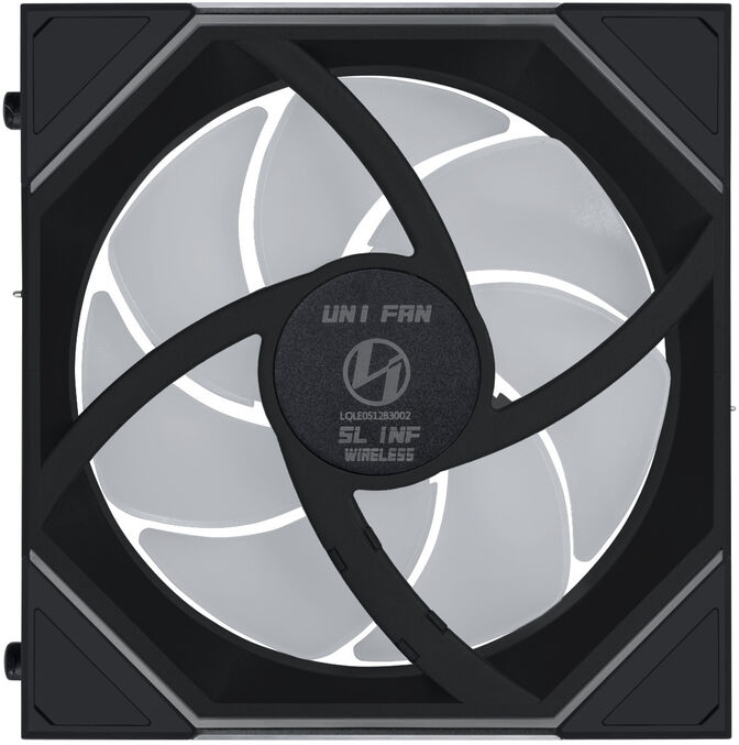 Ventilador Lian Li UNI FAN SL120 Infinity Wireless RGB Reverse Blade PWM Negro 120mm (Pack 3) image number 6