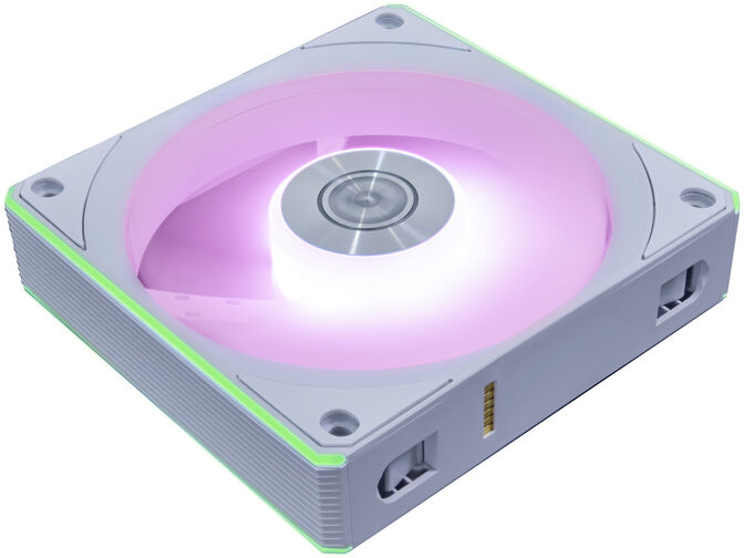 Ventilador Lian Li UNI FAN CL120 Wireless RGB Reverse Blade PWM Blanco 120mm image number 2
